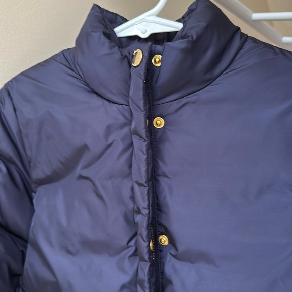 Jacadi girl winter jacket, with packable hide away hoodie, size 6A - Picture 4 of 17